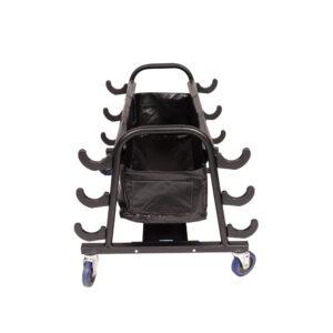 Volleyball Pole Storage Cart (holds 6 poles)