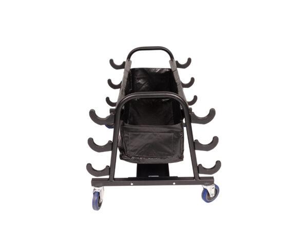 Volleyball Pole Storage Cart (holds 6 poles)